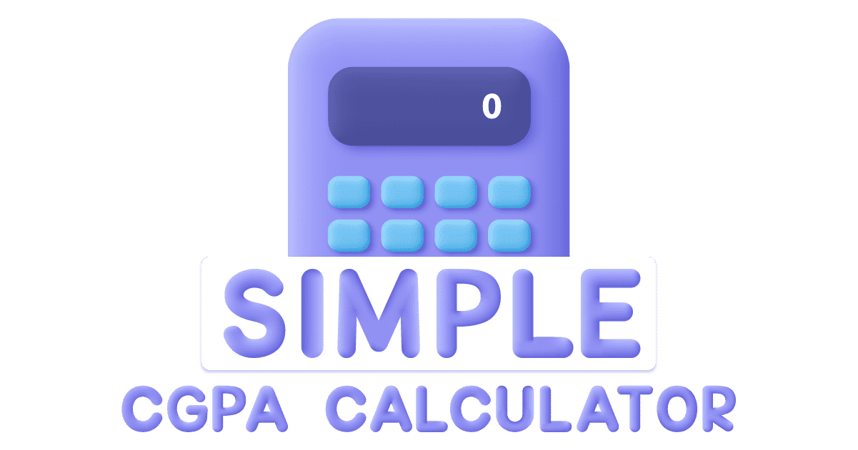 Simple CGPA Calculator